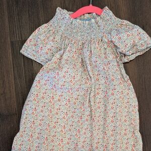 Peek Multicolor Floral Smocked Dress
